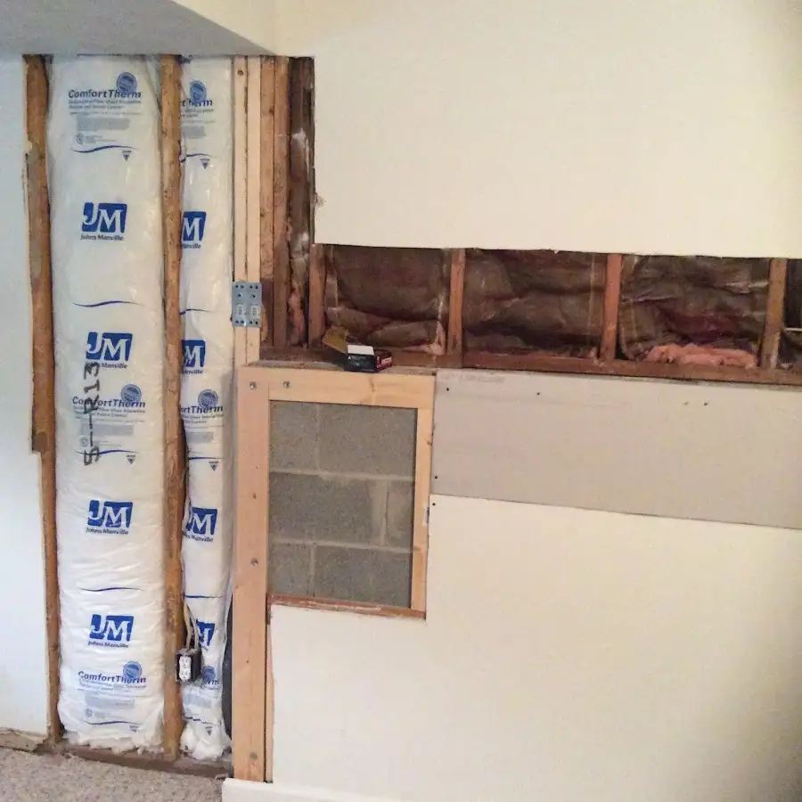 Wall insulation replacement during Contents Cleaning & Restoration in Walnut Creek
